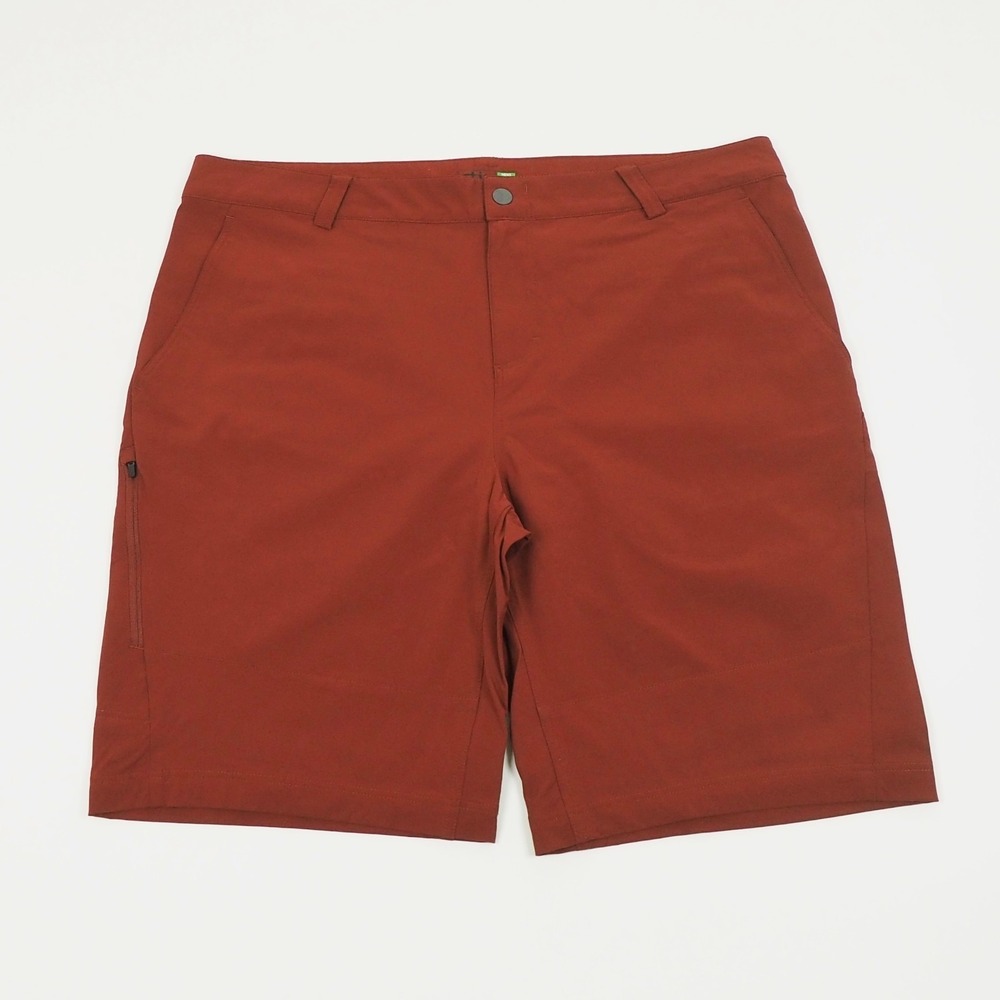 New Stio Outdoor Hiking Pants Mens 38 Brick Red Nylon Blend Casual Utility Tech